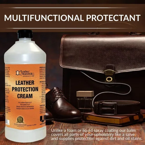 Vista 4 de Leather Master s 1 litro de crema de protección de cuero