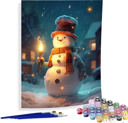 Vista 17 de Diymood Pintura por números para adultos, barco, pintura al óleo náutica acrílica por números, kits para niños y adultos principiantes