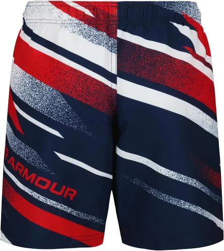 Vista 3 de Under Armour Boys' Volley Swim Trunks with UPF 50+ Sun Protection Velocidad de la Academia