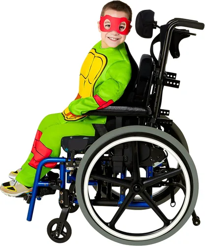 Vista 2 de Rubies - Disfraz de Tortugas Ninja Mutantes Adolescentes: Rafael para niños, talla S