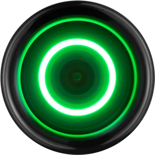 Vista 2 de Yoyo iluminado con batería extra, MAGICYOYO Y02 Aurora Yoyo profesional que no responde con guante Yoyo, bolsa Yoyo, 12 cuerdas Yoyo, luz verde