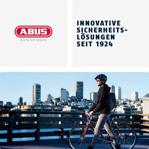 Vista 5 de Abus Disc Lock Granit Sledg 77 Grip Rojo