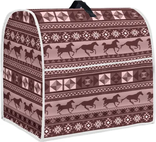 Vista 8 de Veniyate Funda para mezclador de soporte de impresión étnica tribal africana compatible con 5-8 cuartos de galón para ayuda de cocina, cubierta a