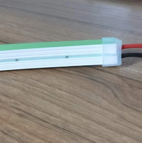 Vista 3 de 99 Lighting 200 unids/lote 0.394 in Silicona SMD 5050 Impermeable Led Tube Tira de luz y 0.236 in 0.236x0.472 in Led Neon Flex Tapa Tapa Tapa