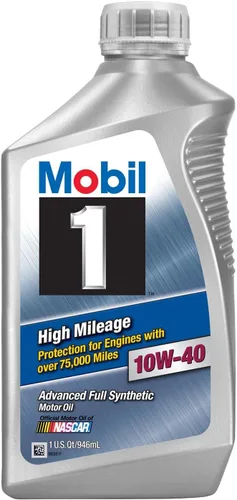 Vista 3 de Mobil 1 103536 10W-40 Aceite de Motor de Alto Millaje - 1 Cuarto (Paquete de 6)