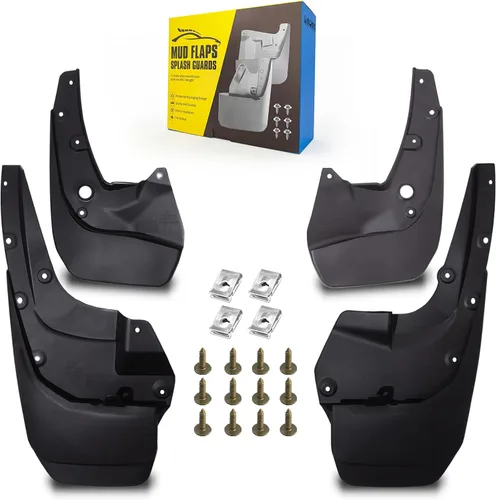 Vista 39 de Aleta de lodo Compatible con 2009-2010 Do-dge Ram 1500/2500/3500, 11-18 Ram 1500/2500/3500, Compatible con ruedas traseras simples, No es compatible