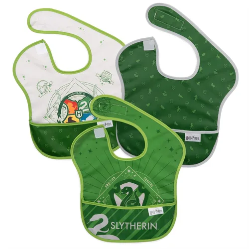 Vista 28 de Bumkins Baberos para niña o niño, SuperBib para bebés y niños pequeños de 6 a 24 meses, imprescindibles para comer, alimentar, suministros
