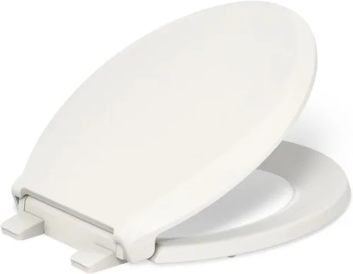 Vista 31 de KOHLER 4639-RL-0 Cachet ReadyLatch Asiento de inodoro redondo con cierre suave, color blanco