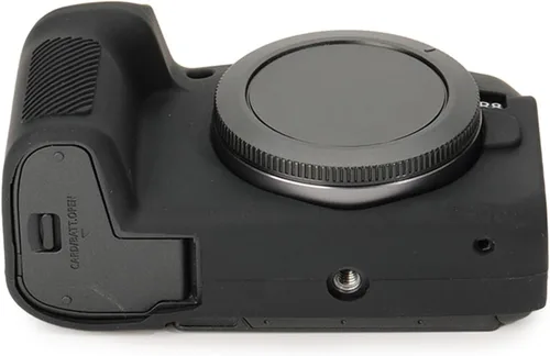 Vista 4 de Rieibi Funda protectora de silicona suave para cámara Canon EOS R8 EOSR8, funda ligera para cámara EOS R8, color negro