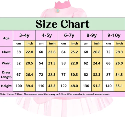 Vista 3 de TYHTYM Deluxe Princess Costumes Little Girls Dress Kids Fancy Gown Cosplay Halloween Party 2-11T