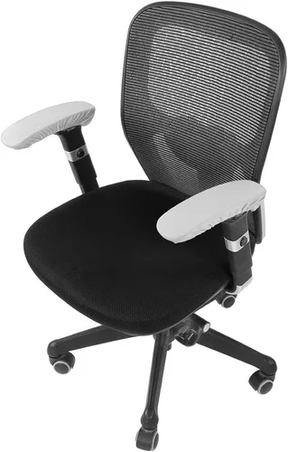 Vista 8 de Zerodis Fundas elásticas para reposabrazos de silla de oficina, cómodas y elásticas, almohadillas para reposabrazos para silla de escritorio