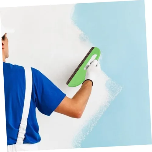 Vista 8 de Angoily Cepillo de papel tapiz de mano para papel tapiz para papel tapiz para el hogar, agarre cómodo para una fácil aplicación, construcción