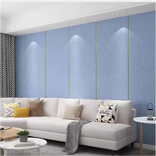 Vista 11 de Papel tapiz autoadhesivo extraíble, paneles de pared para despegar y pegar, cubierta inferior autoadhesiva de papel de aluminio, papel tapiz