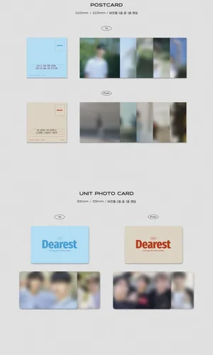 Vista 7 de N.FLYING DEAREST 8th Mini Album ( FROM Ver. )+1ea Folded Poster(First Press Only!) K-POP SEALED