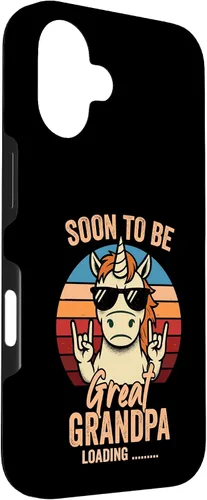 Vista 3 de Soon to Be Great Grandpa Promoted to Great Grandpa Est. 2026 Case for iPhone 16