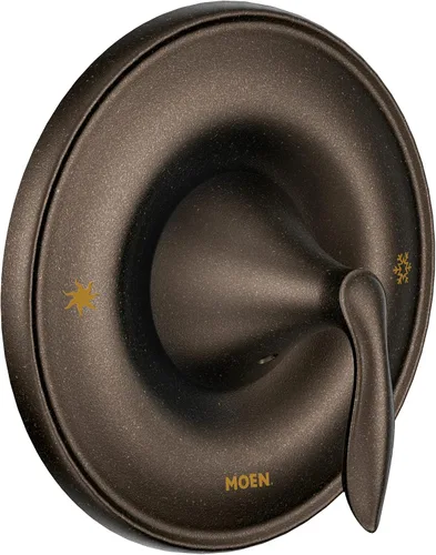 Vista 8 de Moen Eva - Kit de ajuste de válvula de equilibrio de presión Posi-Temp de níquel cepillado de 1 mango, requiere válvula, T2131BN