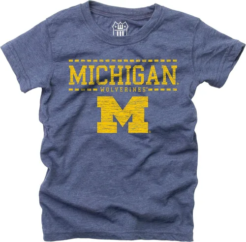 Vista 19 de Wes and Willy NCAA - Camiseta mezclada S/S para niñas