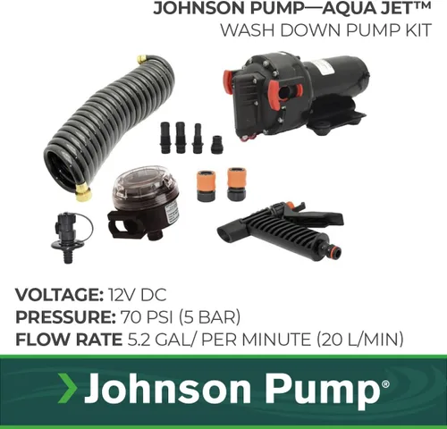 Vista 2 de Johnson Pumps of America 64534 kit de bomba para lavar jets de agua marina