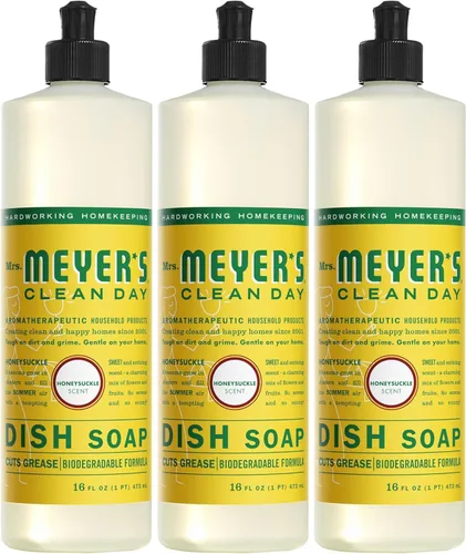 Vista 116 de Mrs. Meyer’s Clean Day - Detergente líquido para platos, aroma a lavanda, botella de 16 oz