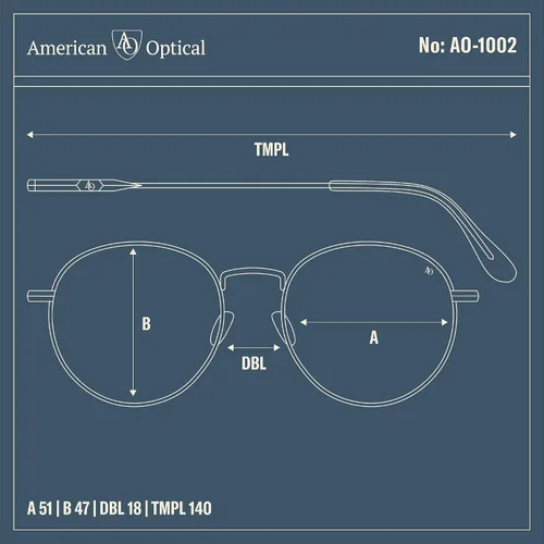 Vista 4 de AO -1002 Gafas de Sol - Lentes de Nylon AOLite