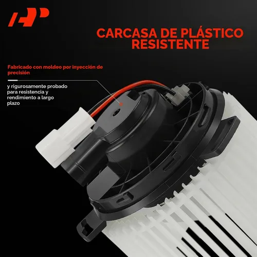 Vista 5 de A-Premium Conjunto de motor de ventilador de calentador HVAC compatible con vehículos Mazda - 3 2010 2011 2012 2013, 2.0L 2.3L 2.5L, sin CA