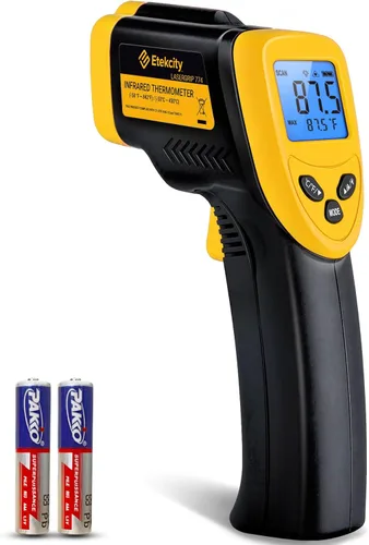 Vista 15 de Etekcity Termómetro infrarrojo láser pistola de temperatura 1080, -58°F ~ 1130°F para carne, alimentos, dulces, pizza, horno, pistola de calor