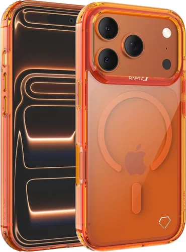 Vista 17 de RAPTIC Shield para iPhone 13 Pro, funda protectora transparente a prueba de golpes, prueba de caídas militares de 10 pies, marco de aluminio