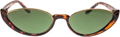 Vista 2 de A.J. Morgan Women's Vintage Inspired, Half-Rim Cat-Eye Sunglasses