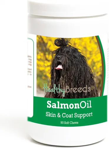 Vista 327 de Healthy Breeds Affenpinscher - Masticables suaves de aceite de salmón, 90