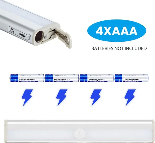 Vista 4 de Seagenck Luces inalámbricas para autocaravanas, barra de luces con sensor de movimiento alimentada por batería, para cámper, remolque, viajes