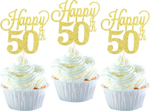 Vista 31 de Paquete de 24 adornos para cupcakes con purpurina número 15, quince cumpleaños, decoración para cumpleaños de 15 años, suministros de fiesta de Negro
