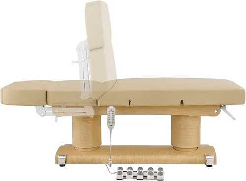 Vista 4 de Dir Cama de bienestar de spa médico Cama de masaje de spa de belleza eléctrica completa con acolchado extra grueso LUXI