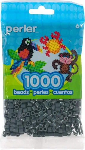 Vista 8 de Perler 80-15213 Cuentas fusibles para manualidades, 1000 piezas, naranja albaricoque