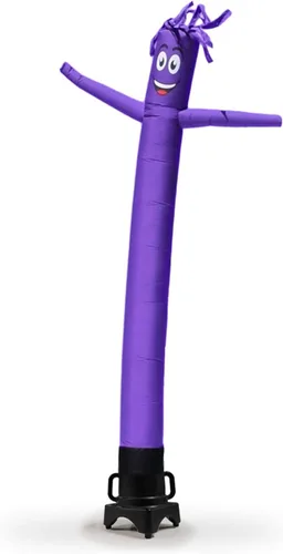 Vista 11 de Feather Flag Nation - Marioneta inflable de 8 pies de alto, con motor soplador de aire incluido con bailarín de color sólido de 6 pies