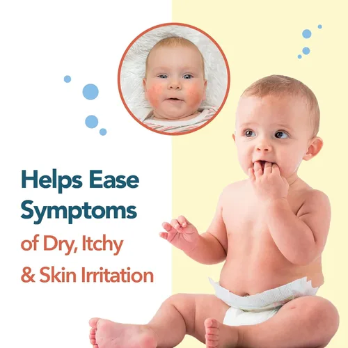 Vista 4 de Happy Cappy Champú para bebés y gel de baño - Champú y gel de baño para piel propensa al eczema, para bebés, niños pequeños y niños, reduce