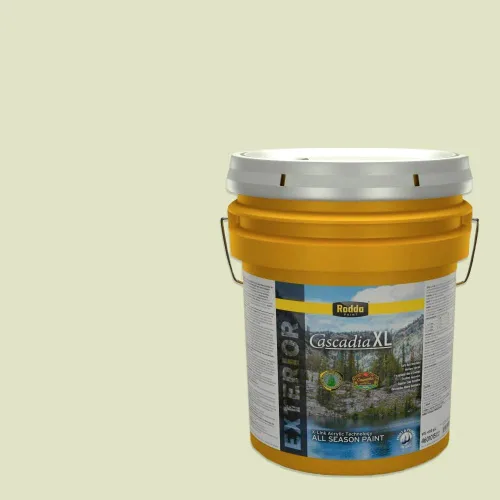 Vista 4 de Rodda Paint CASCADIA XL - Pintura satinada e imprimación para exteriores en uno, cuarto de galón, Aimee