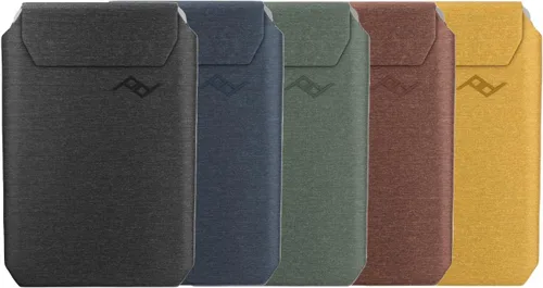 Vista 2 de Peak Design Cartera delgada móvil, perfil delgado, tela de nailon resistente a la intemperie, se conecta a fundas móviles, compatible con MagSafe