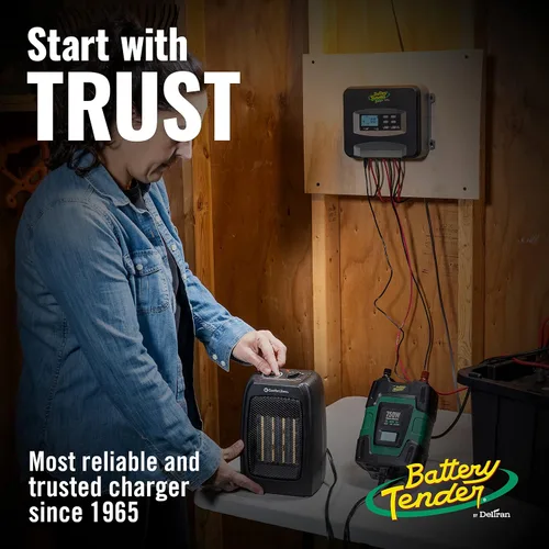 Vista 8 de Battery Tender Controlador de carga solar MPPT de 30 amperios con pantalla LCD para uso con baterías de plomo ácido de 12 voltios/24 voltios, AGM