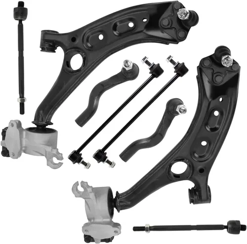 Vista 316 de Detroit Axle - Kit de brazos de control de extremo de 8 piezas para Toyota 2001-2003 Highlander 2002-2003 Camry Lexus ES300, 2 conjuntos de brazos