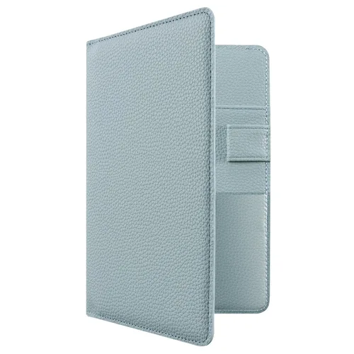 Vista 19 de CoBak Libreta para servidores de alta calidad: organizador de cartera de camarero de 5.12 x 7.91 pulgadas en piel auténtica, con 8 bolsillos