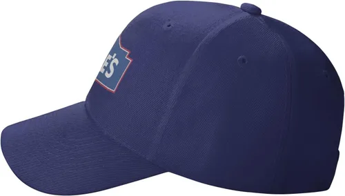 Vista 2 de Gorra de béisbol unisex ajustable Fashion_Lowe'S-Logo-Blue_ Sandwich Cap