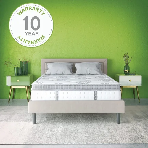 Vista 4 de Classic brands espuma con memoria doble 10.5-pulgadas colchpon innerspring