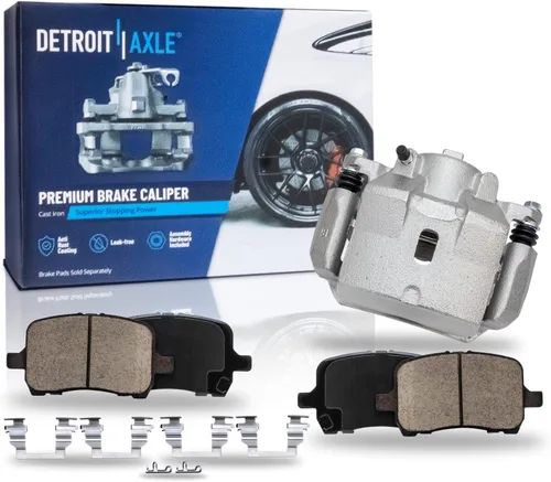Vista 34 de Detroit Axle - Pastillas de freno para Avalanche Express Suburban Savana Yukon XL 1500 Chevy Tahoe GMC Cadillac Escalade, Pastillas de freno