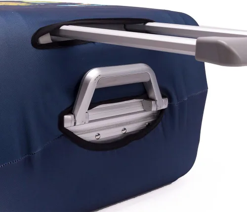 Vista 3 de Madfifennina - Protector de equipaje de viaje lavable de elastano para maleta, 23-32 pulgadas, Mapa
