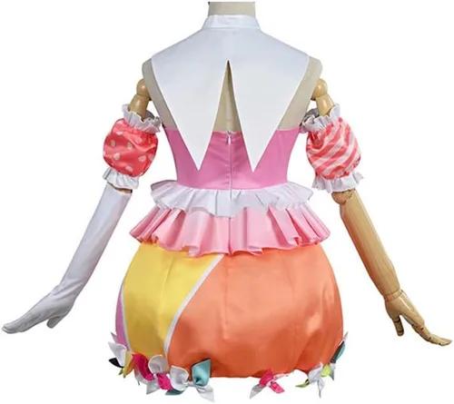 Vista 4 de jrswai Juego Cosplay Disfraz Uniforme Halloween Trajes Completos Con Pelucas
