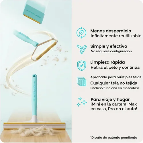 Vista 2 de Uproot Clean Fur-Nado - Kit de supervivencia – Uproot Cleaner Pro Pet Hair Remover Tool + Mini & Max Variants – Herramienta de eliminación de pelo