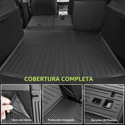 Vista 5 de Floor Mats for 2025 2026 Tesla Model Y Juniper Accessories