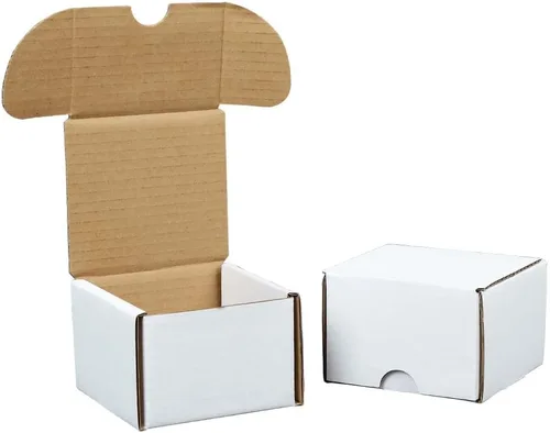 Vista 7 de PIT66 Caja de almacenamiento de 200 tarjetas intercambiables, paquete de 50 cajas de almacenamiento de cartón corrugado para tarjetas