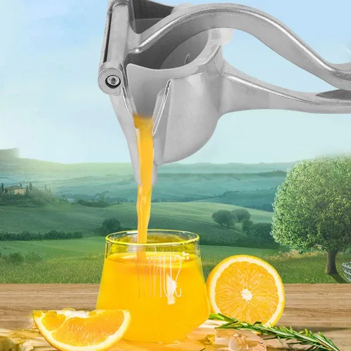 Vista 2 de Lemon Squeezer, Stainless Steel Hand Fruit Juice Extractor Fruit Squeezer Hand Press Squeezing Tool Extractor Kitchen Tools