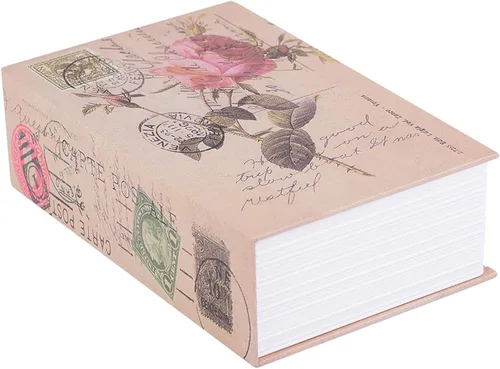 Vista 10 de Sonew Caja de libro secreta - Caja de efectivo oculta con bloqueo de contraseña, caja portátil para almacenar dinero, joyas, libro y pasaporte. ()